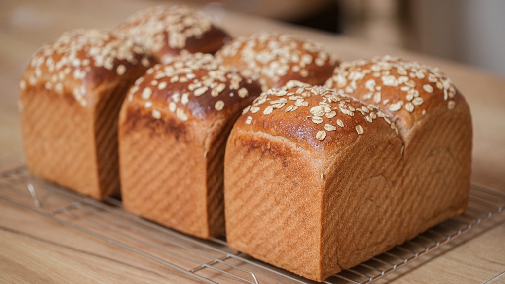 [Jan 16] 100%全麦蜂蜜燕麦吐司